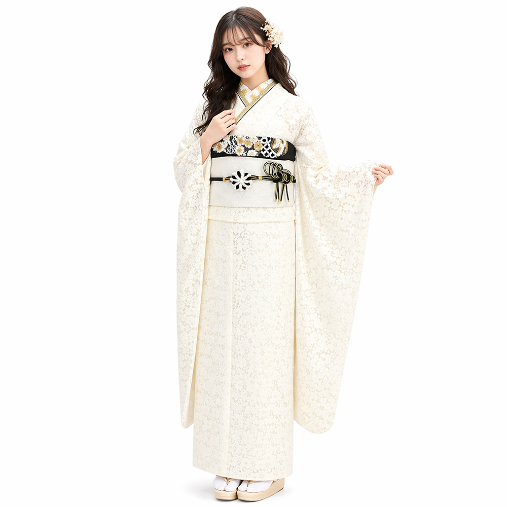 振袖 単品 レンタル｜成人式 結婚式｜夢幻 振袖 デニム｜7720-00003