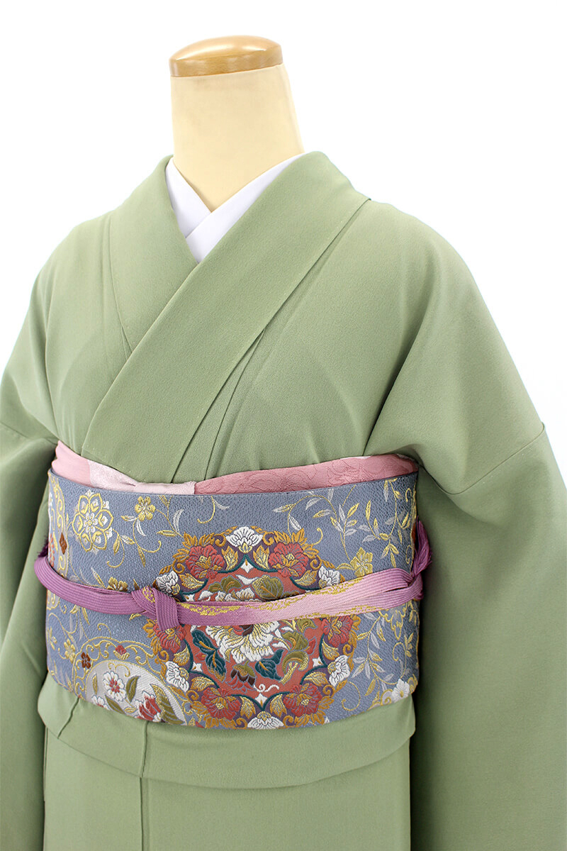 色留袖 フルセット 比翼仕立て 三つ紋 落款 略式礼装 着物 P1 色留袖