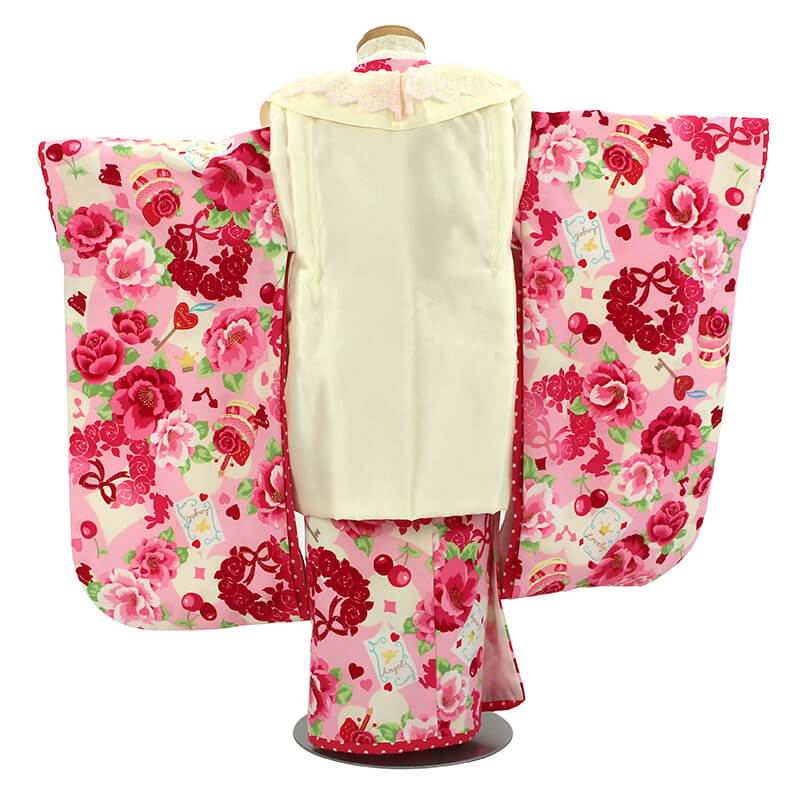 七五三レンタル｜三歳｜松田聖子さん プロデュース｜ピンク×クリーム